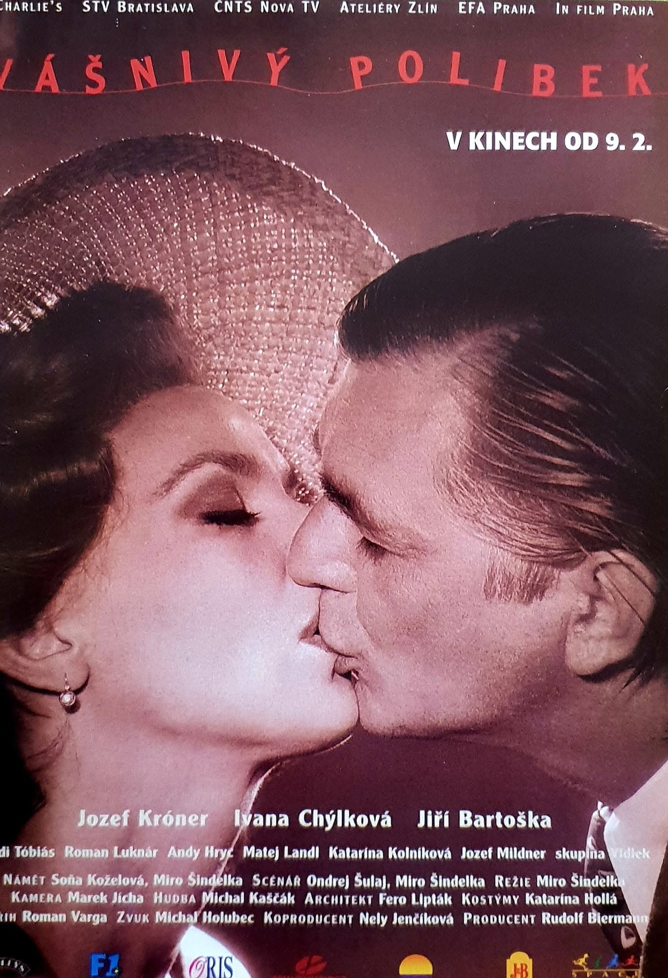 Plagát filmu Vášnivý bozk (1994)