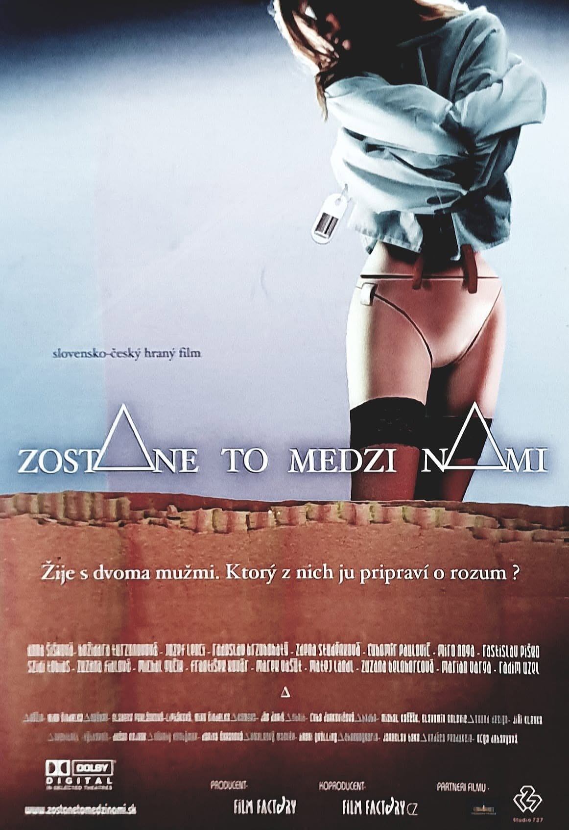 Poster for the film It Stays Between Us (2003)